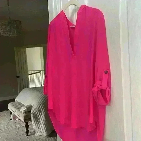 Bridgette Bailey hot pink top - Picture 5 of 6